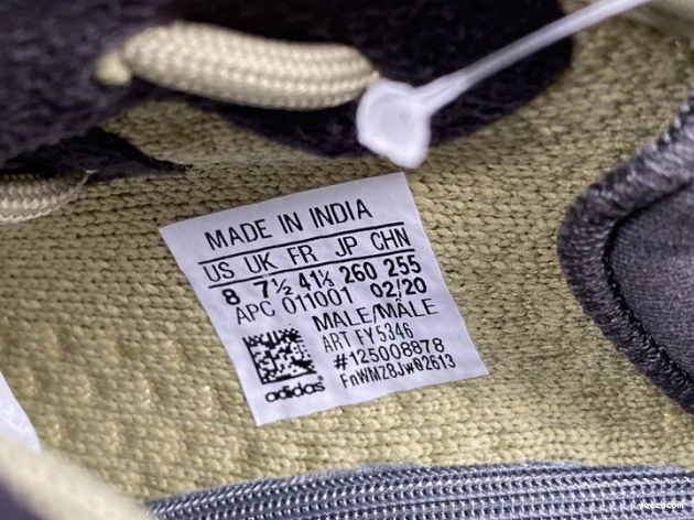 V2 350 VAdidas Yeezy FY5346 Boost Sulfur - 0813